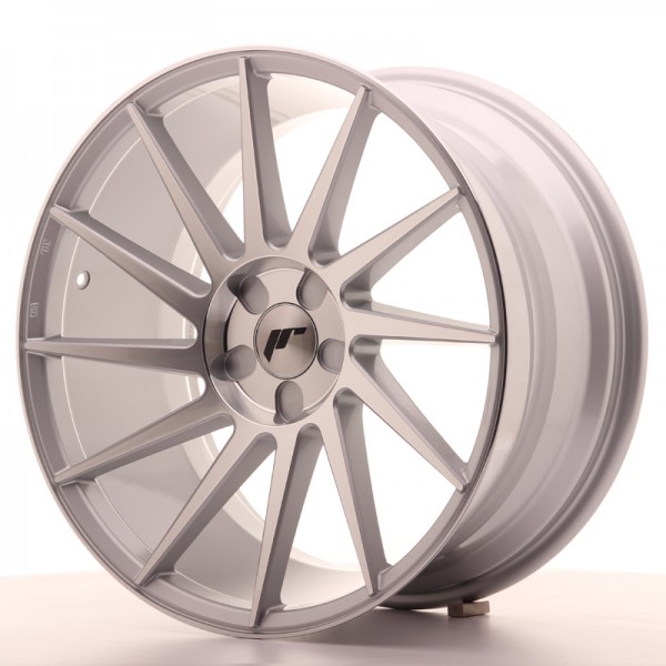 JR Wheels JR22 19x9,5 ET35-40 5 Machined Face Silver